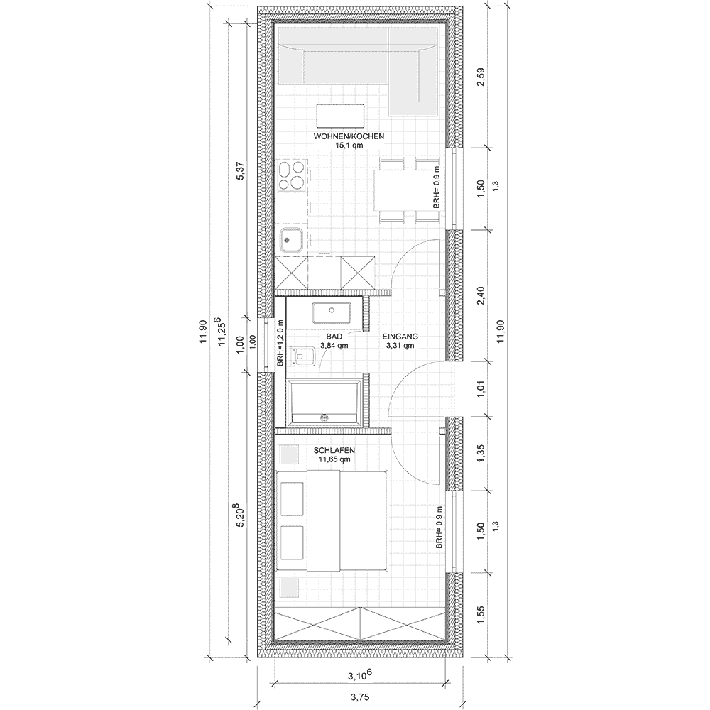 Tiny Modulhaus A-1