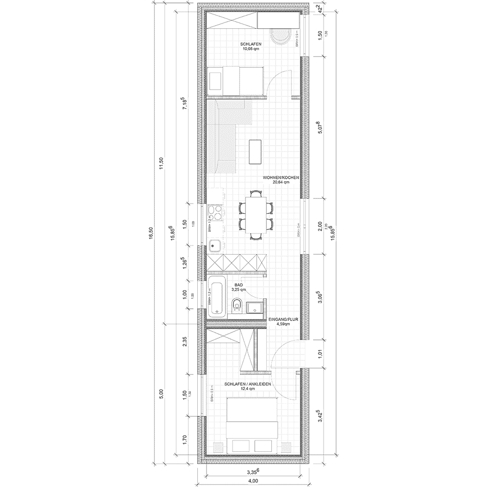 Mini Modulhaus B-2