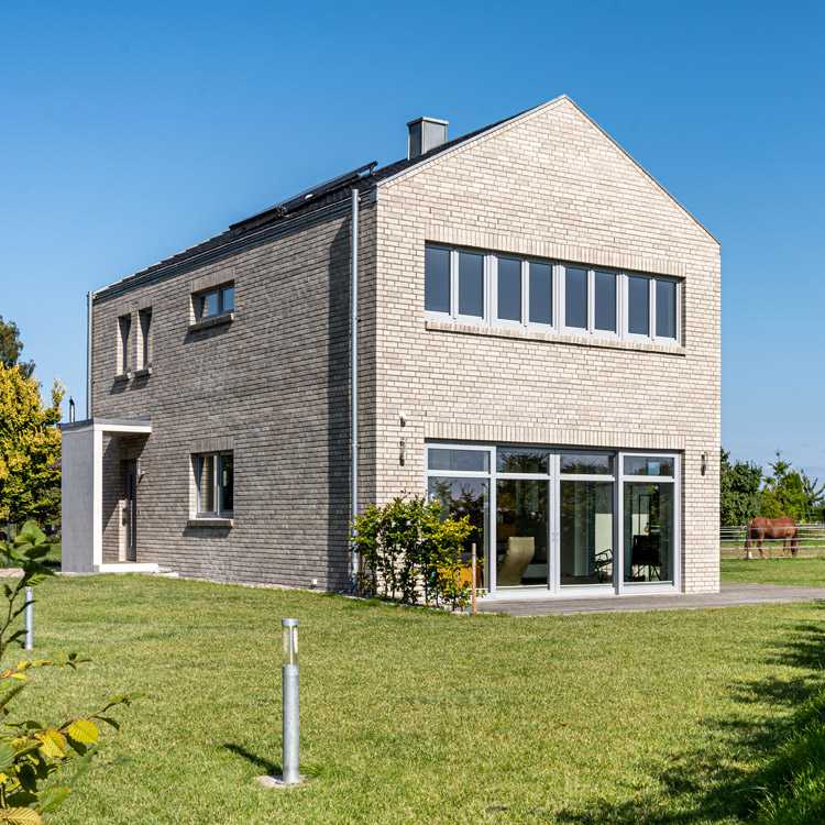 Haus klinker vollholz kern Mdl Haus